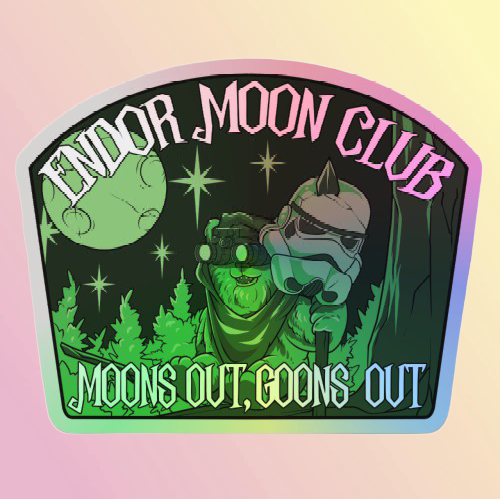 Endor Moon Club (Sticker)