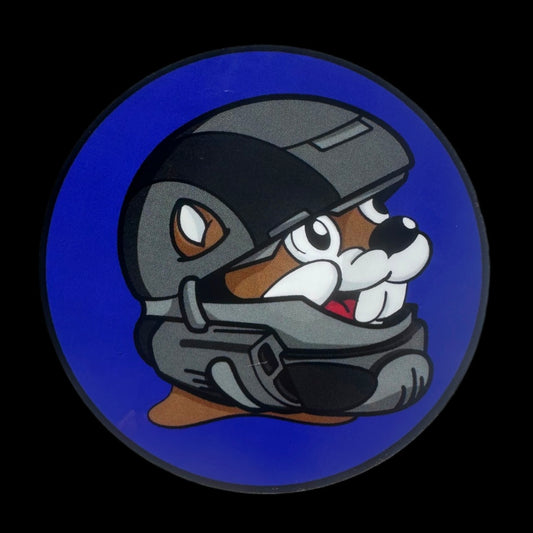 Battle Beaver (Sticker)